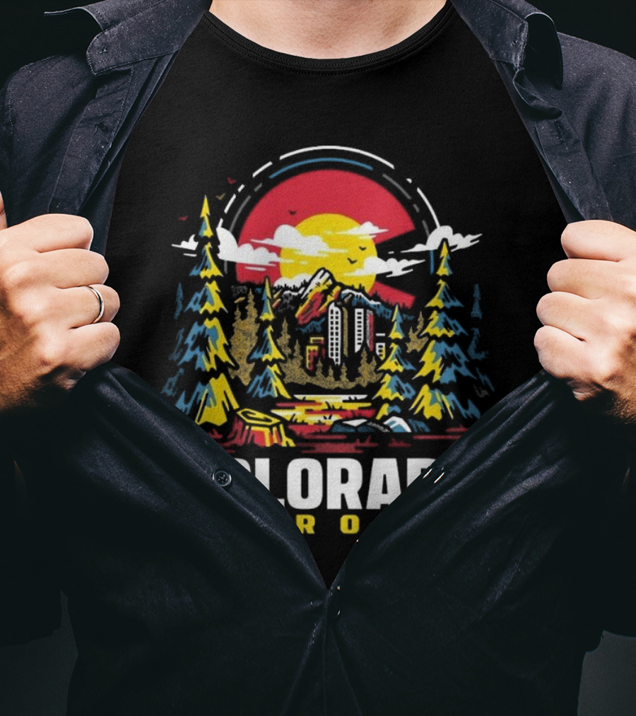 Dude Dad Colorado Strong T-Shirt