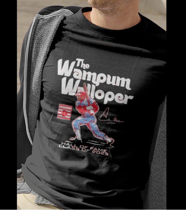 Dick Allen The Wampum Walloper Hall Of Fame Class Of 2025 T-Shirt
