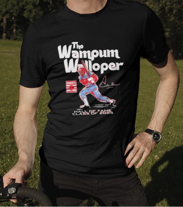 Dick Allen The Wampum Walloper Hall Of Fame Class Of 2025 T-Shirt