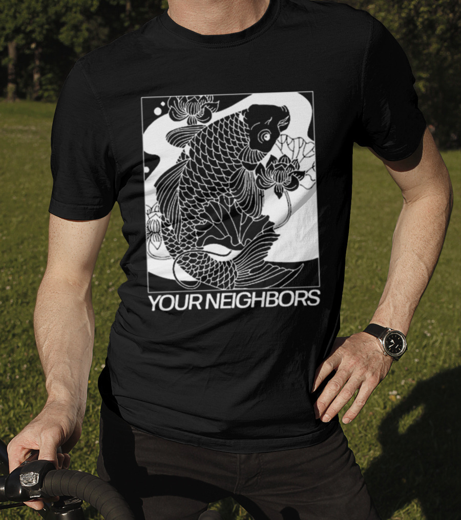 Down Right Your Neighbors Koi T-Shirt