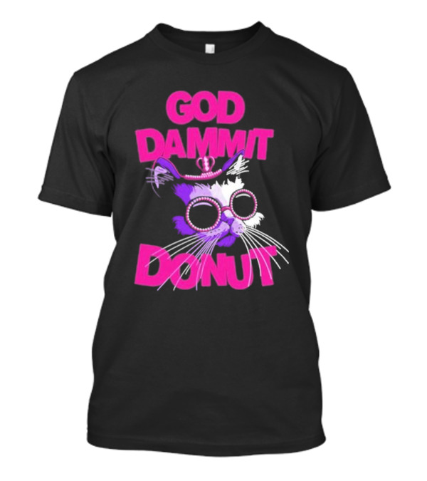 Dungeon Crawler Carl God Dammit Donut T-Shirt