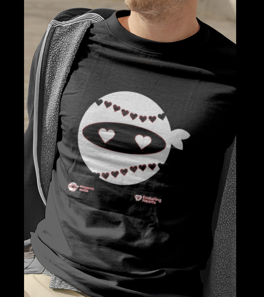 Enduring Hearts Pitching Ninja T-Shirt