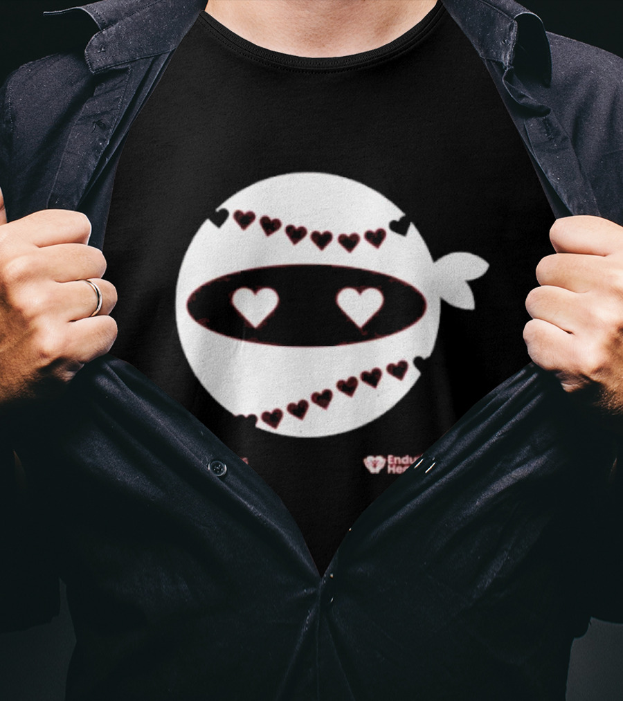 Enduring Hearts Pitching Ninja T-Shirt