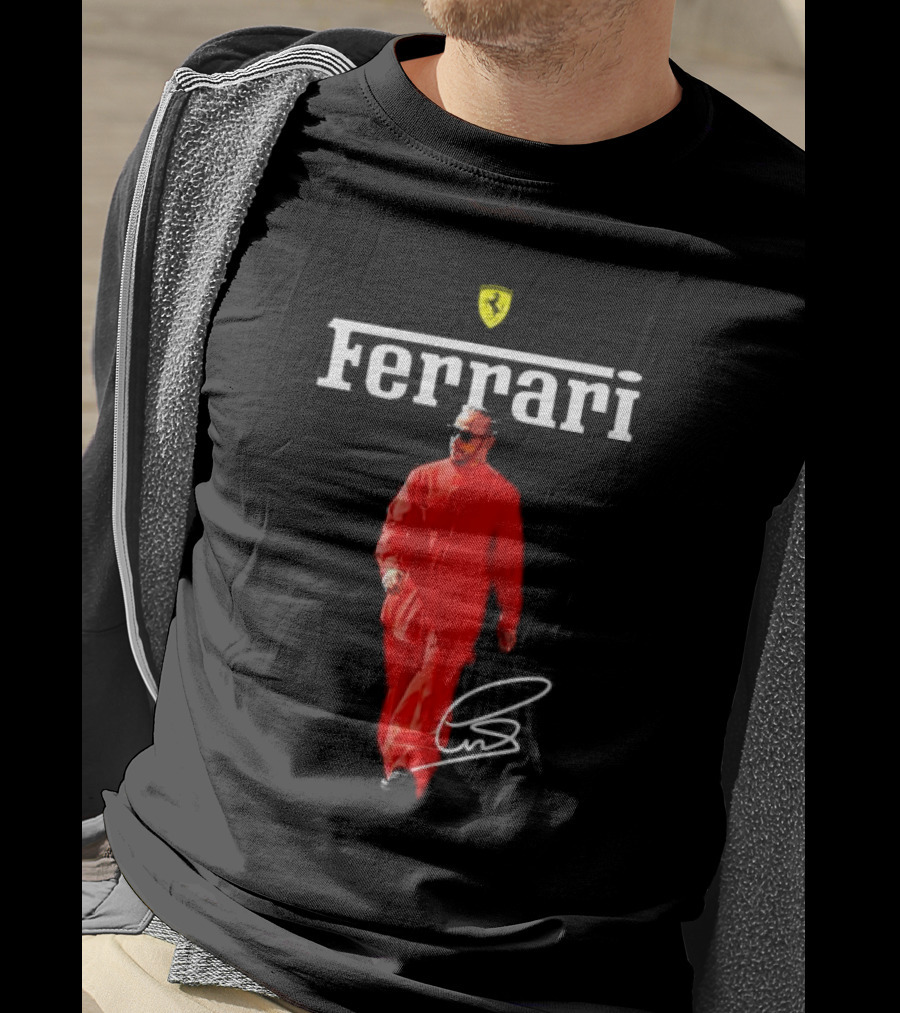 Ferrari Lewis Hamilton Signature T-Shirt