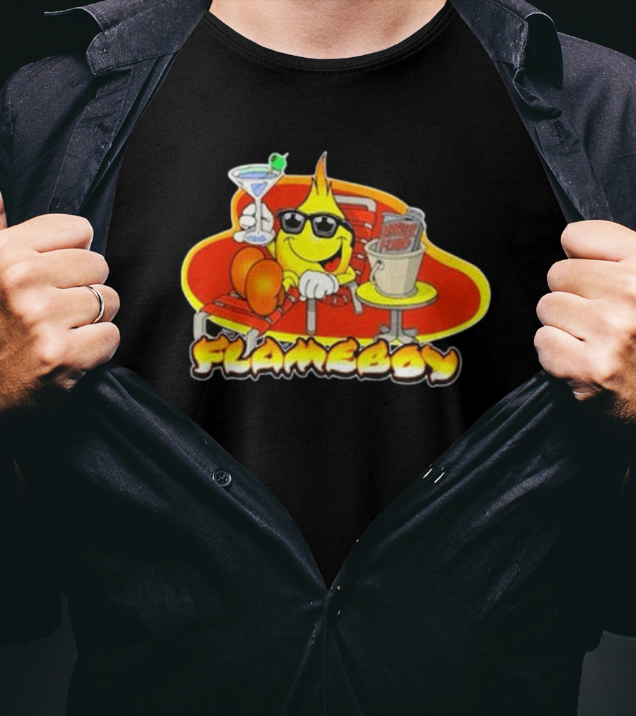 Flame Boy Lighter Fluid T-Shirt
