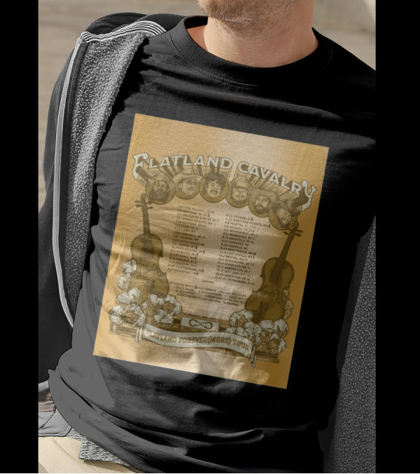 Flatland Cavalry Flatland Forever(more) Tour 7.10 New Orleans La 7.11 Houston Tx 7.12 Oklahoma City Ok T-Shirt