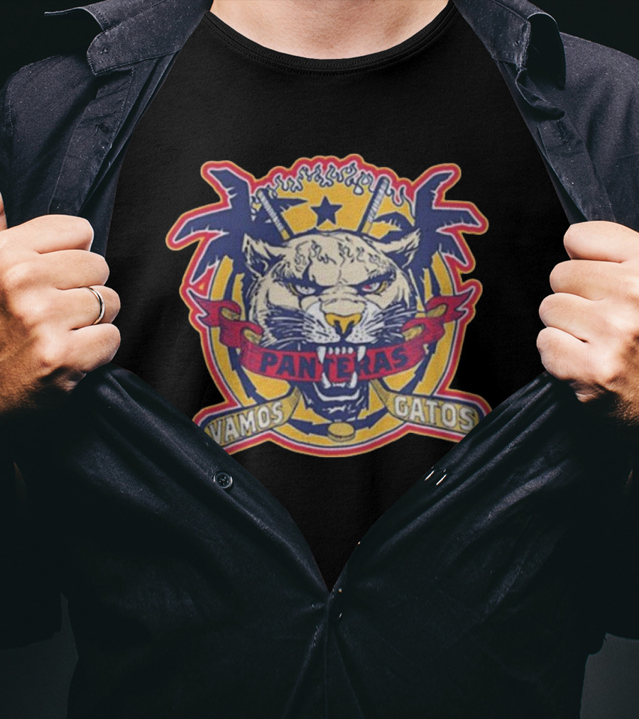 Florida Hockey 2025 Vamos Gatos T-Shirt