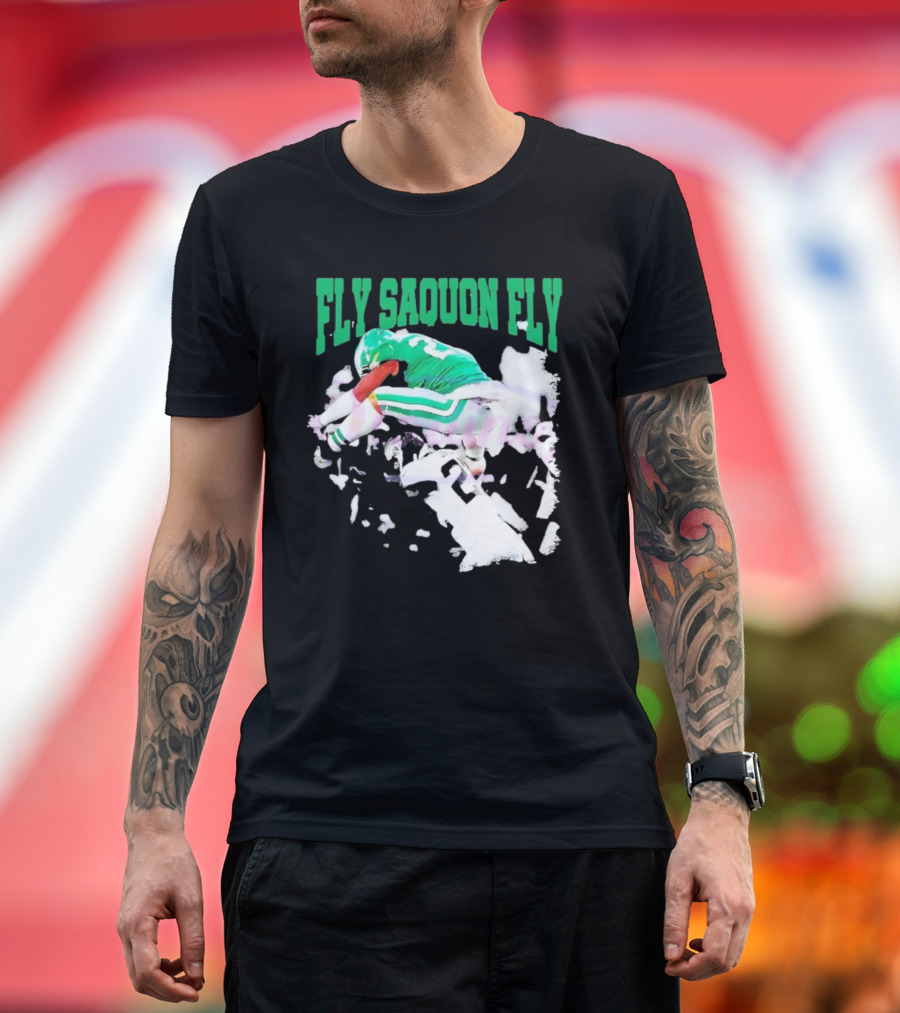 Fly Squon Fly Philadelphia Football Player T-Shirt