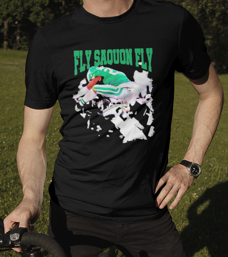 Fly Squon Fly Philadelphia Football Player T-Shirt