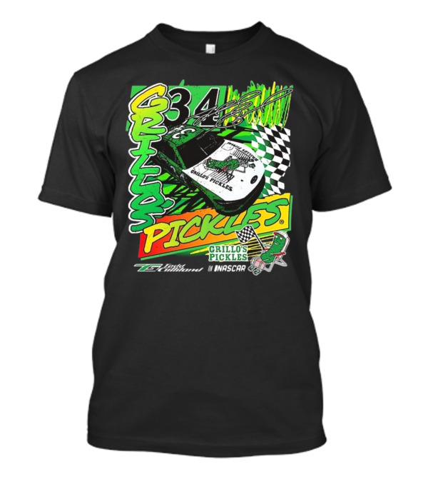 Front Row Motorsports Todd Gilliland Grillo’s Pickles Car T-Shirt
