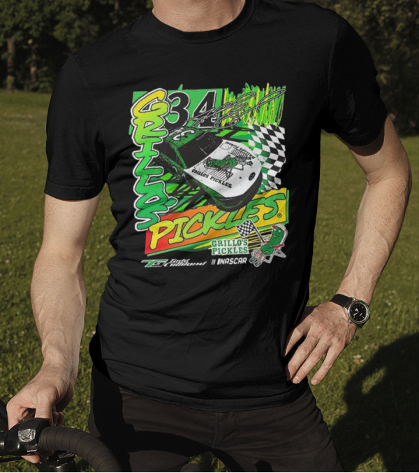 Front Row Motorsports Todd Gilliland Grillo’s Pickles Car T-Shirt