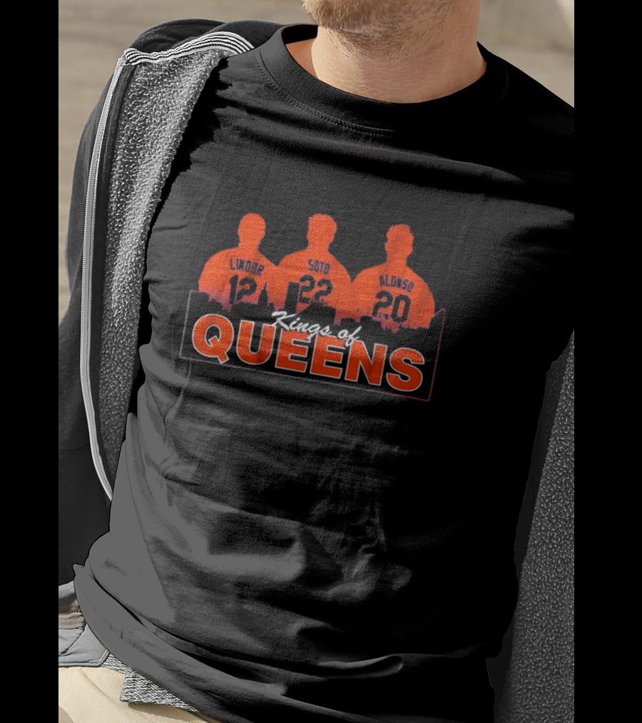Francisco Lindor, Juan Soto, & Pete Alonso Kings Of Queens T-Shirt