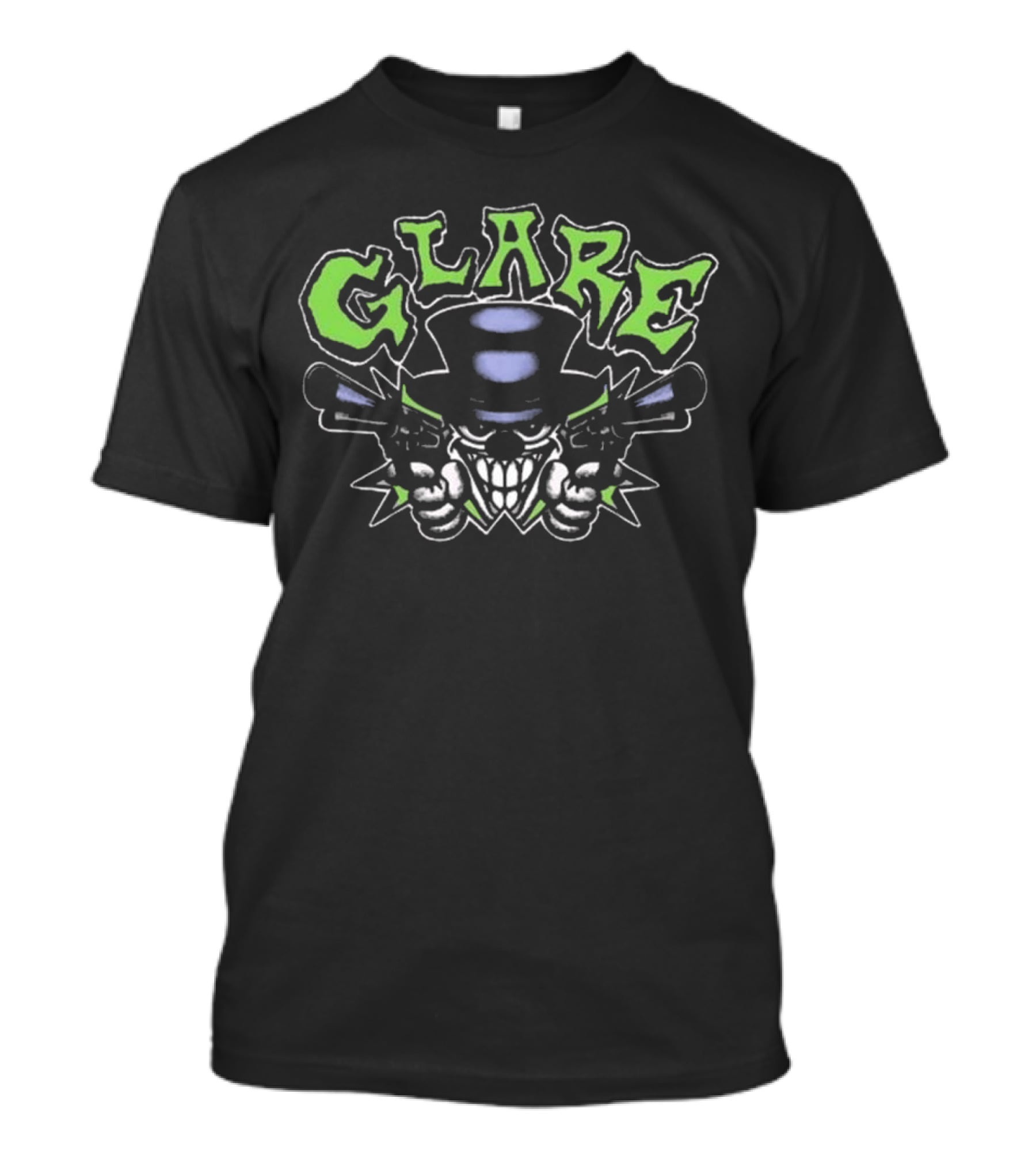 Glare Clown Black T-Shirt