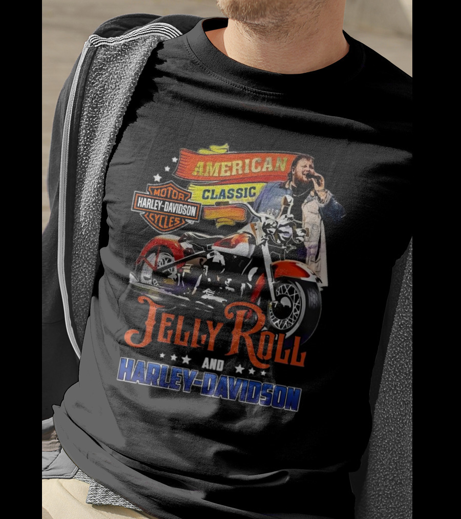 Harley Davidson – Jelly Roll American Classic Signature T-Shirt