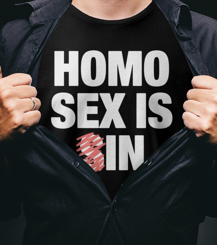 Homo Sex Is In T-Shirt