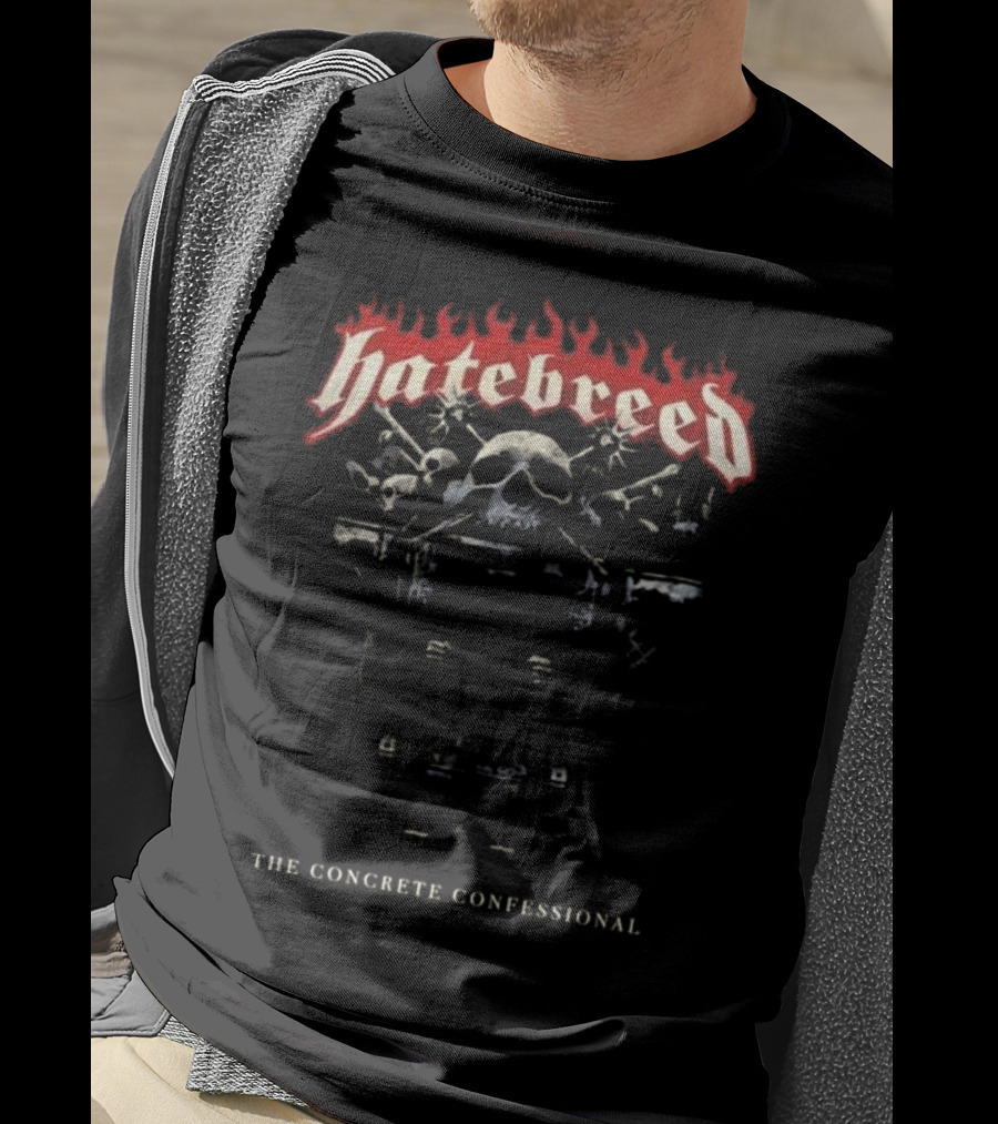 Hatebreed The Concrete Confessional 2025 T-Shirt