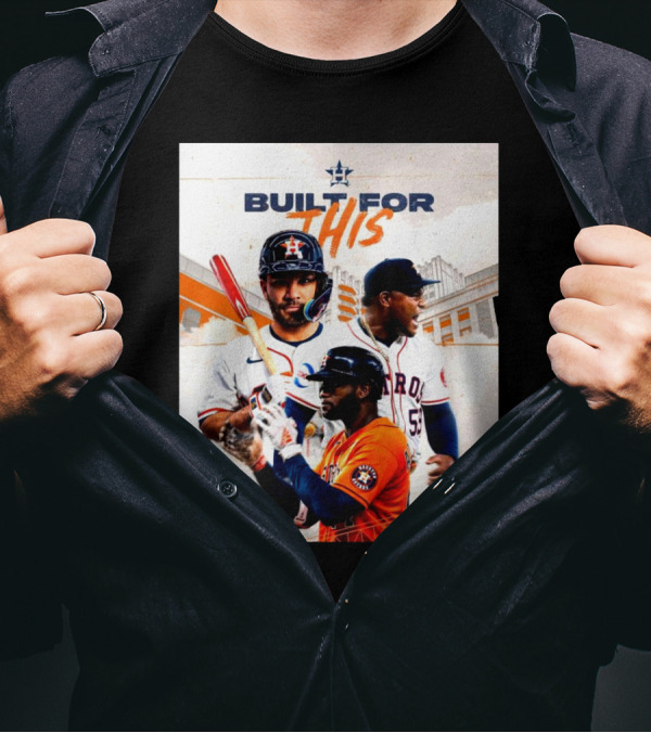 Houston Astros Built For This Texas USA Daikin Park The Window Is Always Open T-Shirt