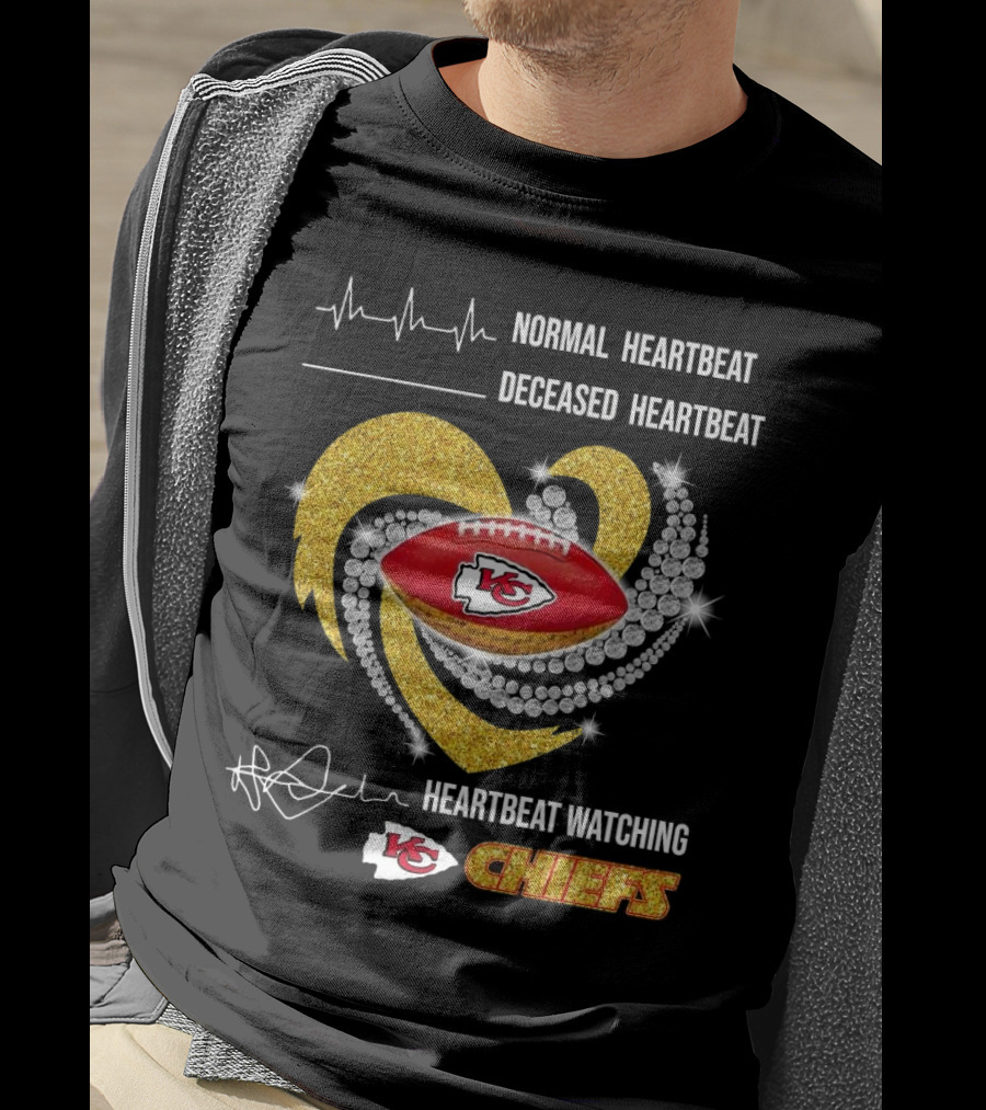 Heartbeat Ing Kansas City Chiefs 2025 T-Shirt