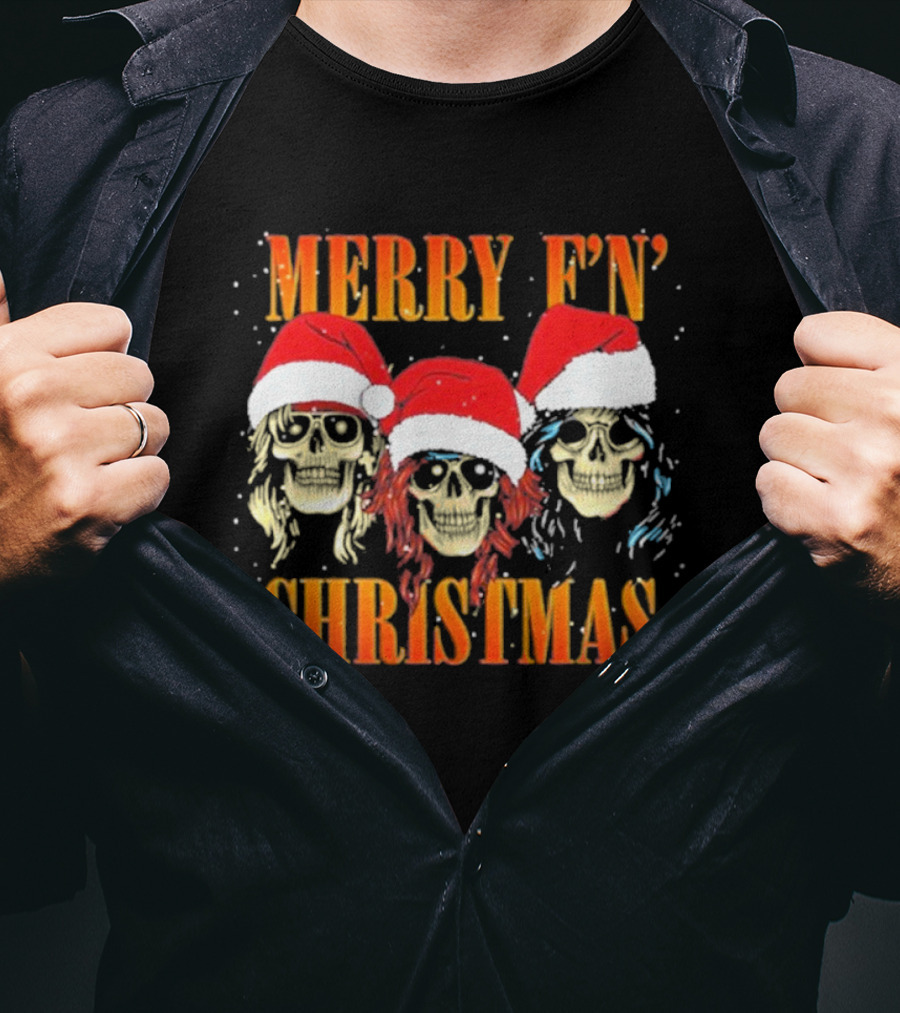 Guns N’ Roses Merry F’N’ Christmas T-Shirt