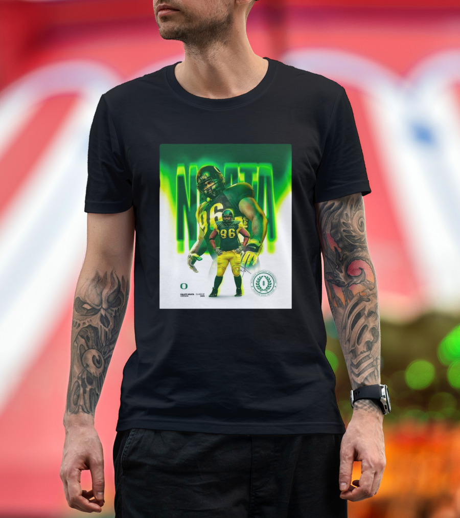 Haloti Ngata Oregon Ducks Football Inducted Into The College Football Hall Of Fame Of The Class Of 2025 T-Shirt