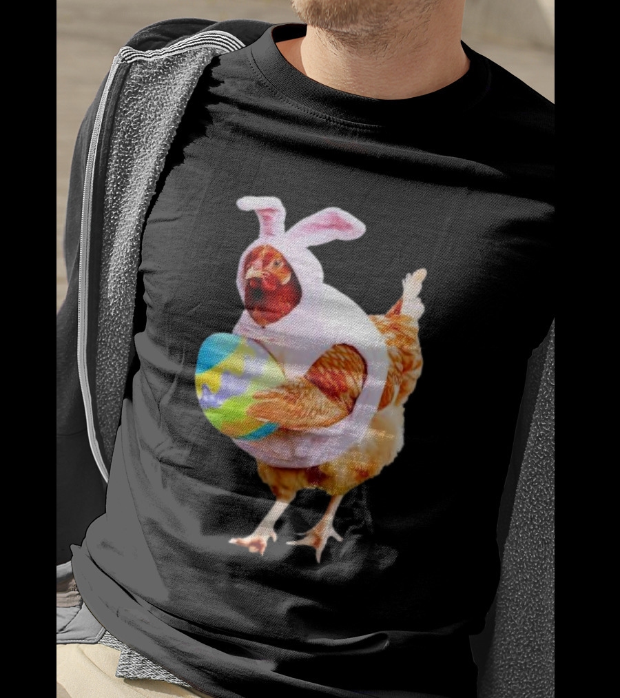 Happy Easter Chicken Bunnies T-Shirt