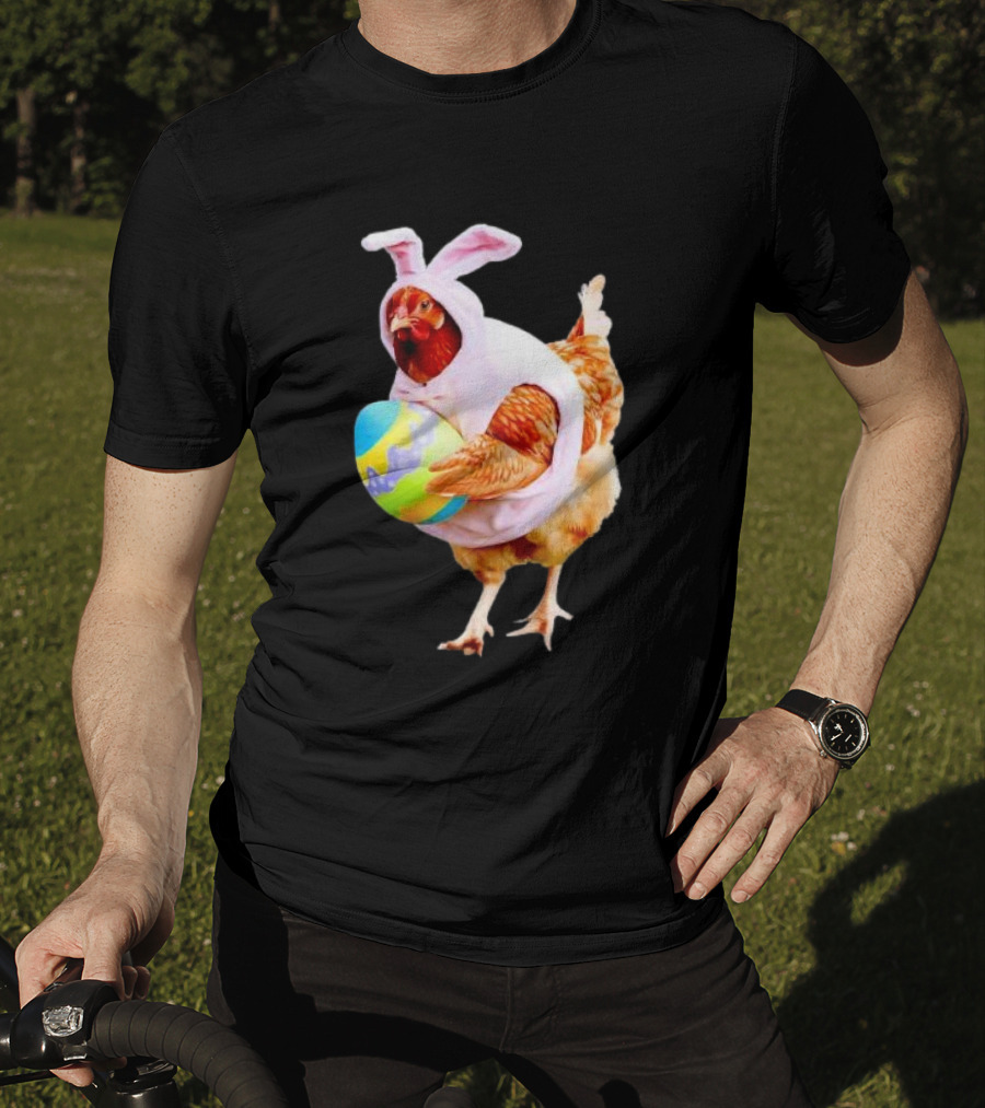 Happy Easter Chicken Bunnies T-Shirt