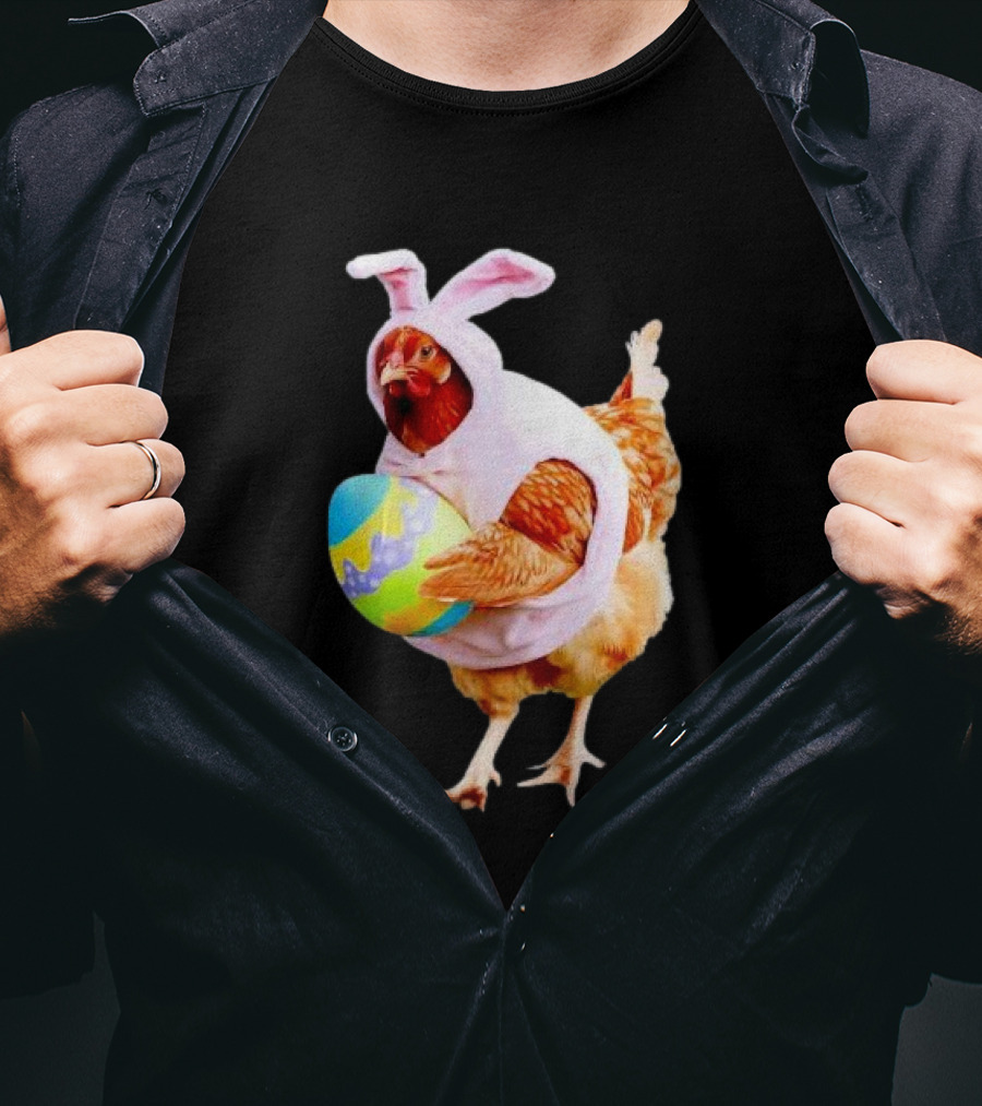 Happy Easter Chicken Bunnies T-Shirt