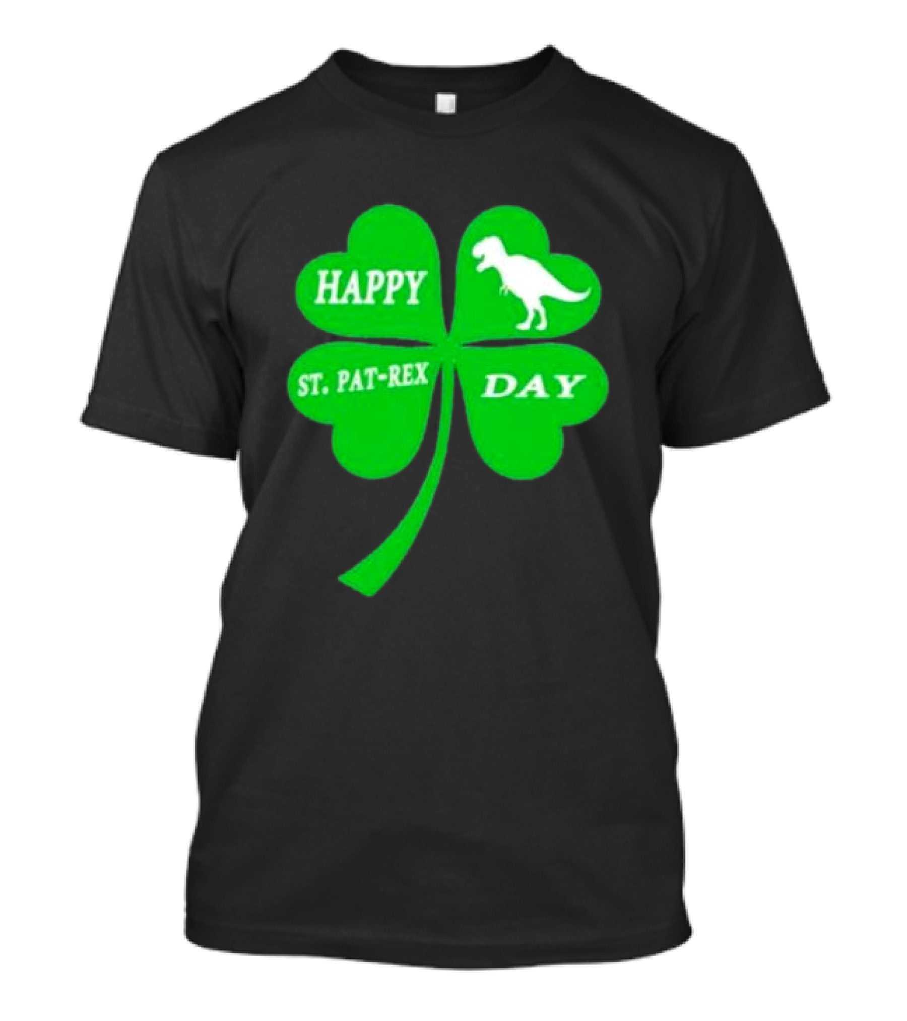 Happy St Pat-rex Day Shamrock T-Shirt