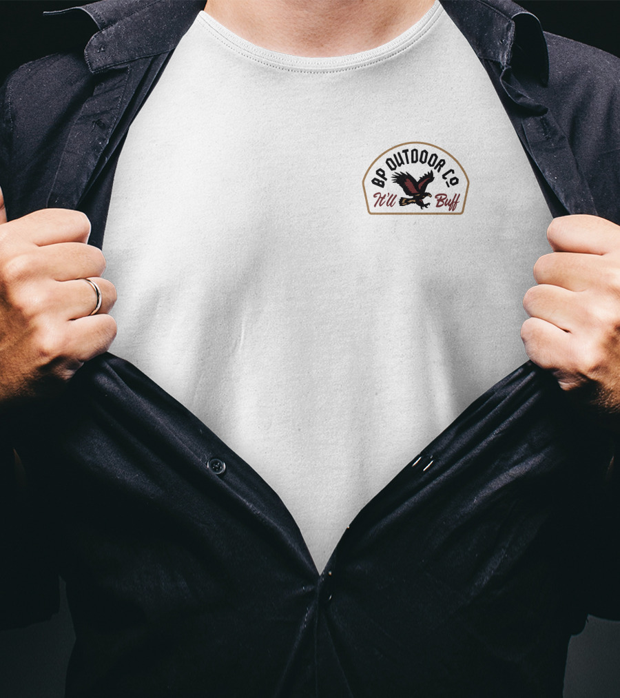 BP Outdoor Co It'll Buff Eagle Badge T-Shirt
