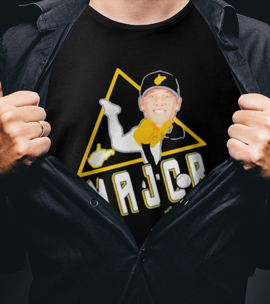 Aidan Major Baseball West Virginia Fan #24 T-Shirt