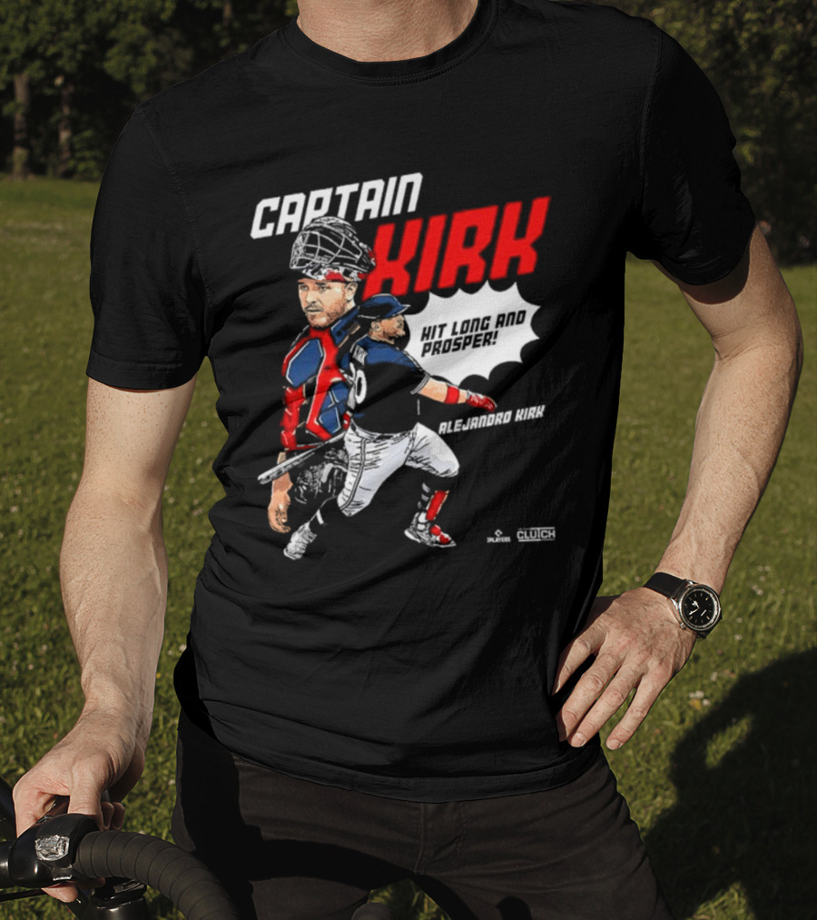 Alejandro Kirk Captain Kirk Hit Long And Prosper T-Shirt