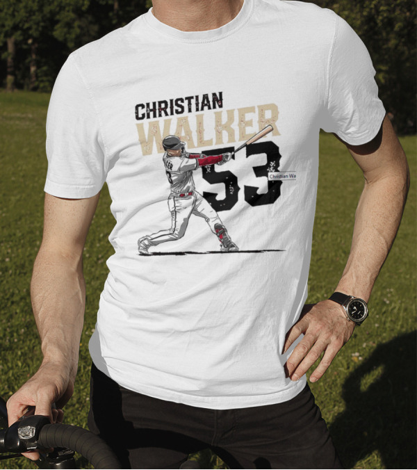 Christian Walker 53 Arizona Diamondbacks Slugger T-Shirt