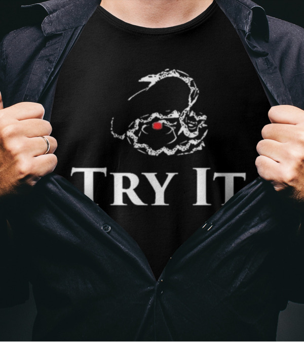 Try It Don't Tread On Me Snake T-Shirt