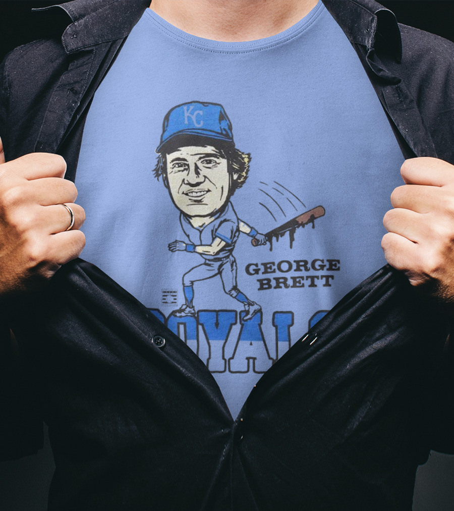 George Brett KC Royals Baseball T-Shirt