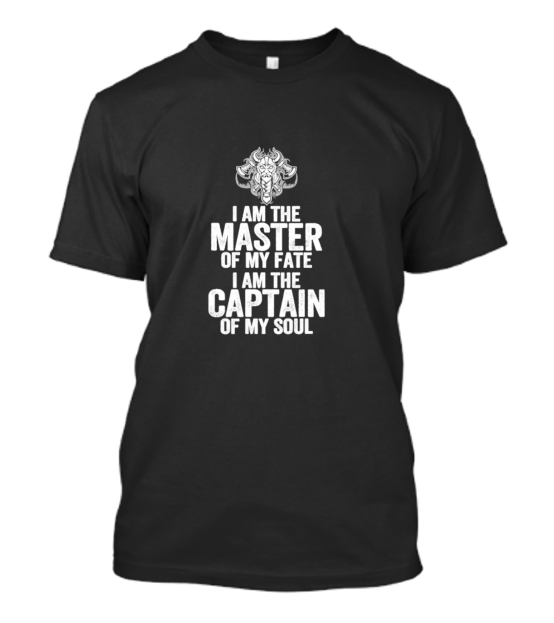 I Am The Master Of My Fate I Am The Captain Of My Soul Dragon T-Shirt