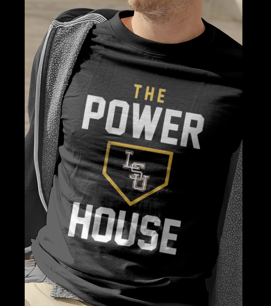 LSU Tigers The Powerhouse Baseball T-Shirt