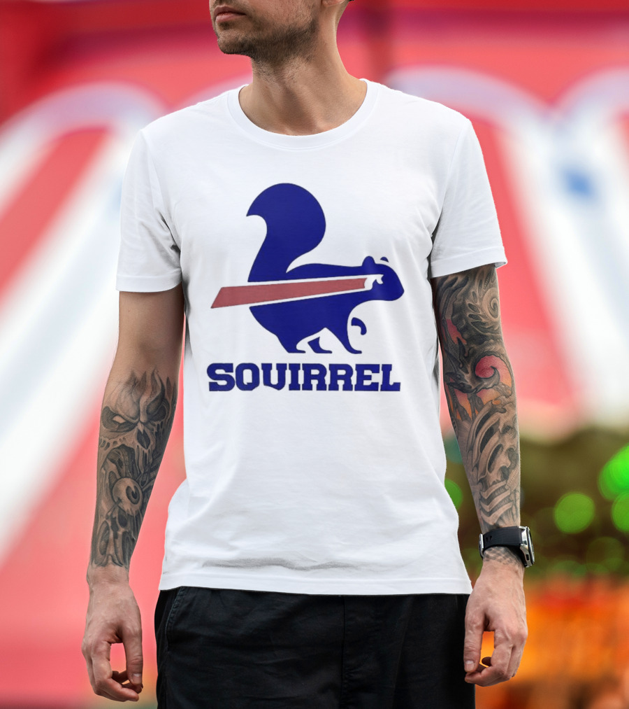 Buffalo Bills Squirrel Winters Squirrel T-Shirt