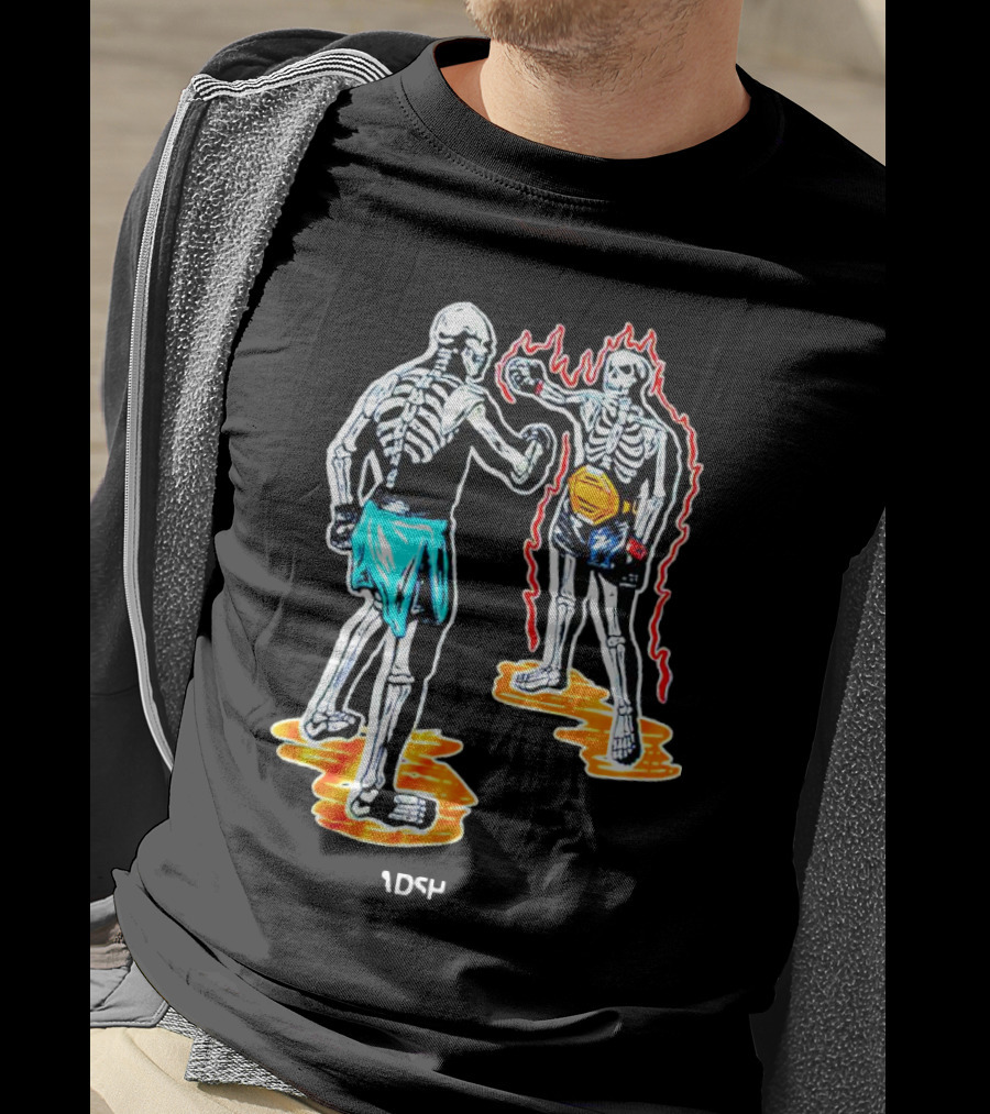 Skeletal Boxing Showdown 1DS4 Headshot Dead T-Shirt