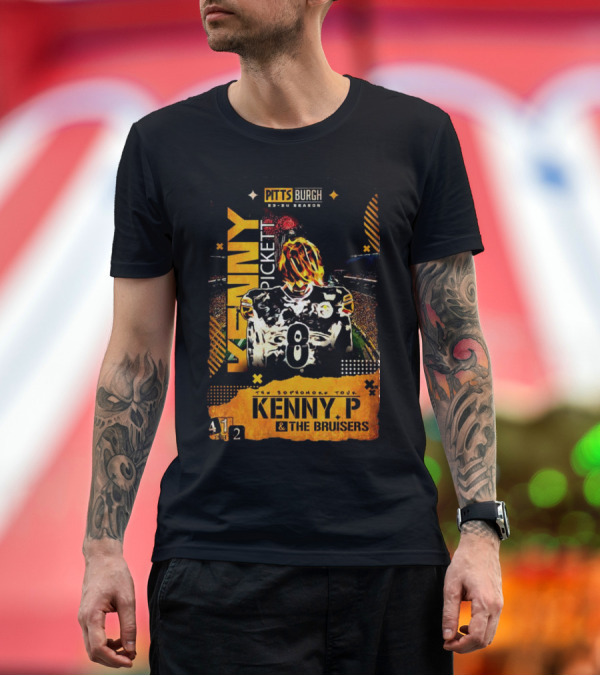 Premium T-Shirt: The Sophomore Tour Kenny Pickett Pitts Burgh 2023-24 Season Kenny P and The Bruisers T-Shirt The Sophomore Tour Kenny Pickett Pitts Burgh 2023-24 Season Kenny P and The Bruisers T-Shirt