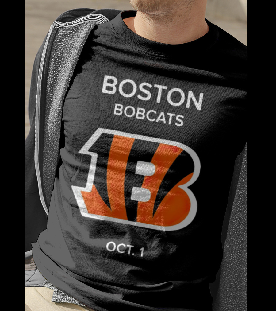 Boston Bobcats Oct. 1 Bengals T-Shirt