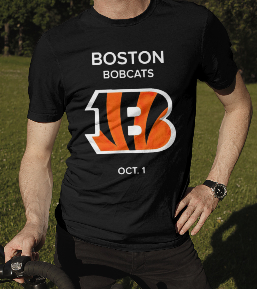 Boston Bobcats Oct. 1 Bengals T-Shirt