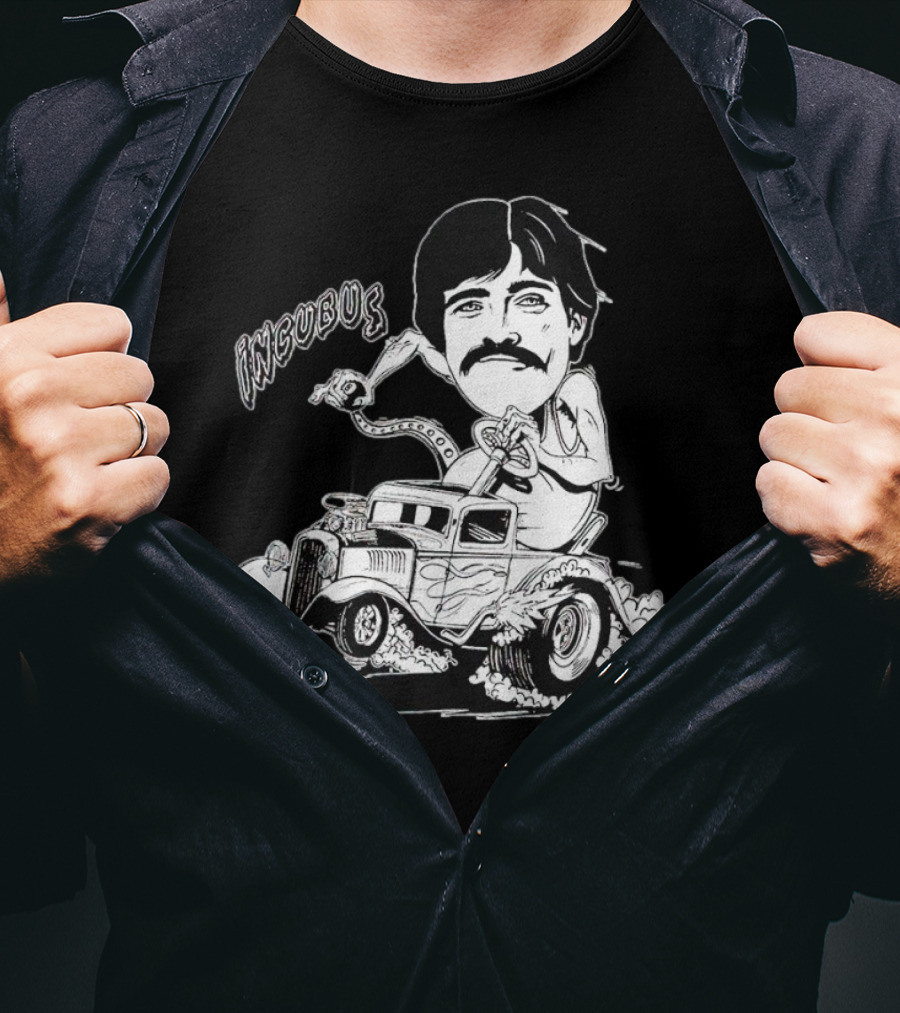 Incubus Chuck Drive Hold The Wheel And Drive Racecar T-Shirt