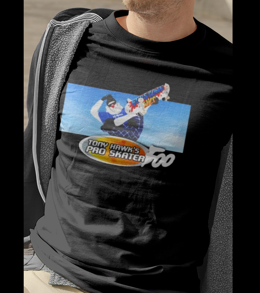 Tony Hawk's Pro Skater Foo Skateboard Tricks T-Shirt