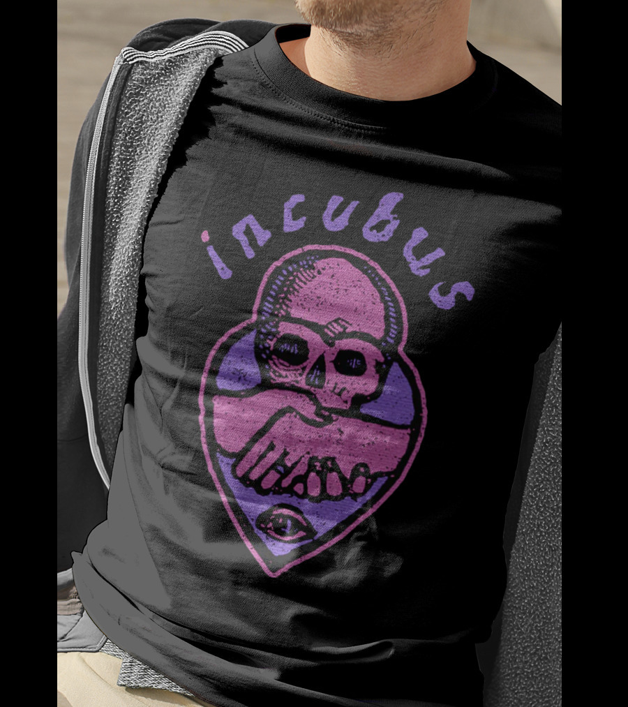 Incubus Skull Handshake T-Shirt