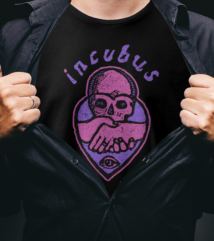 Incubus Skull Handshake T-Shirt