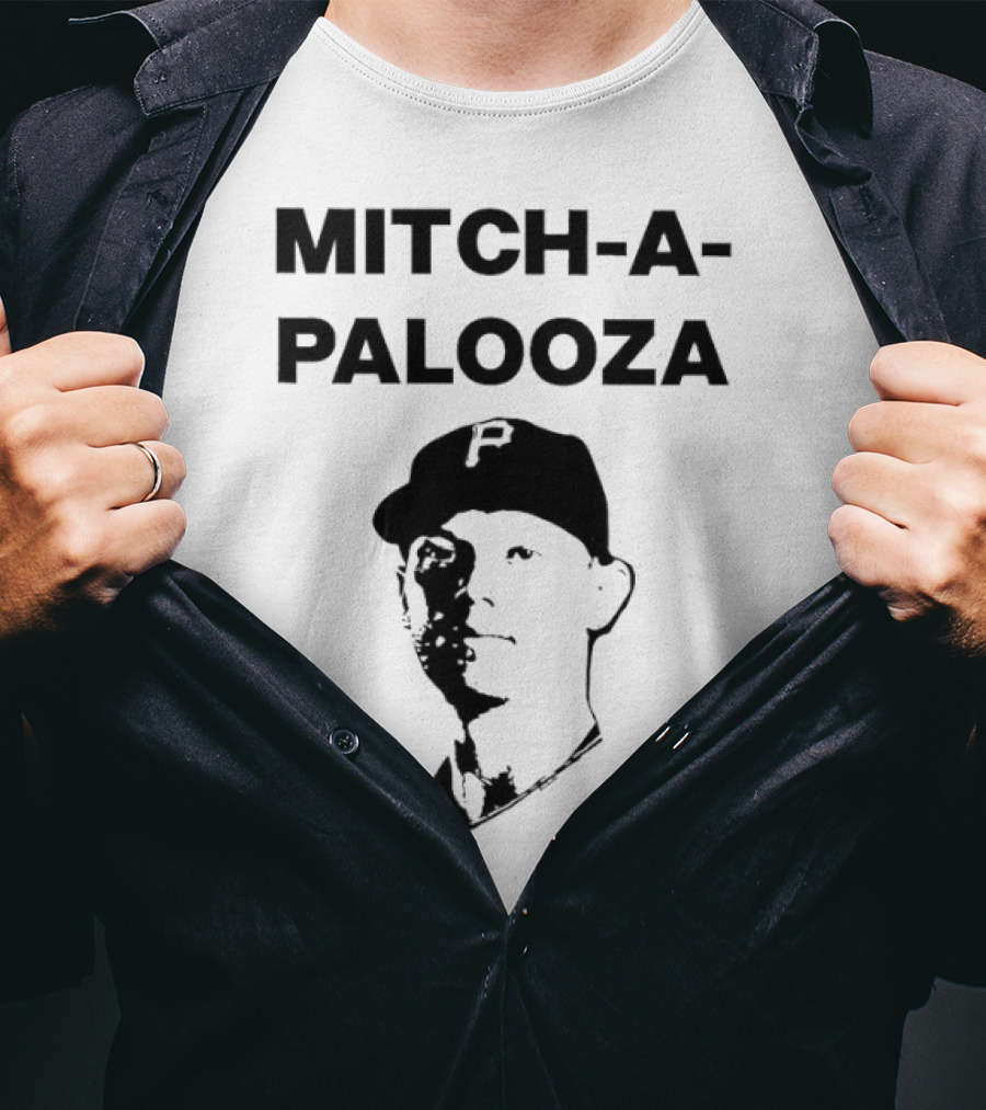 Mitch-a-Palooza P Baseball T-Shirt