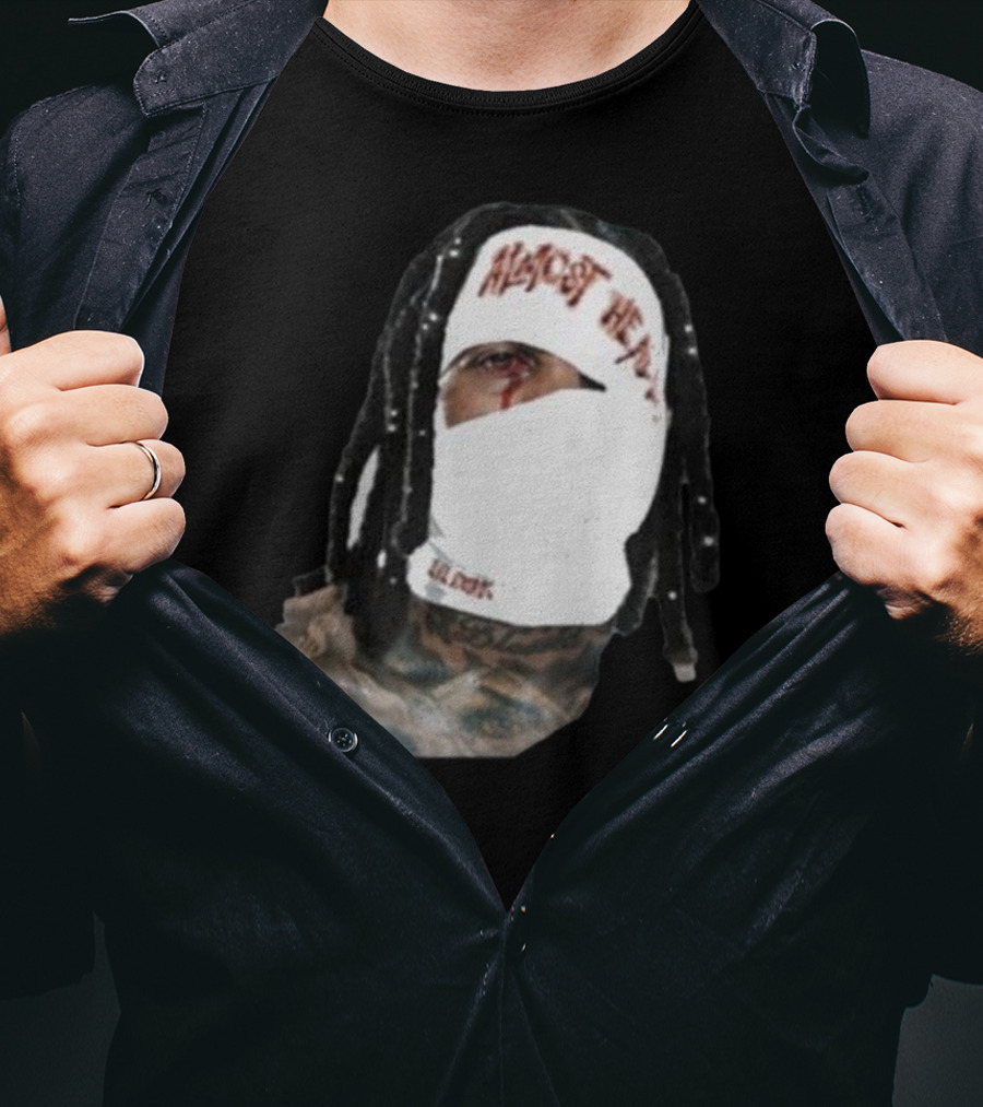 Almost Healed Lil Durk Explicit Content Masked Face T-Shirt