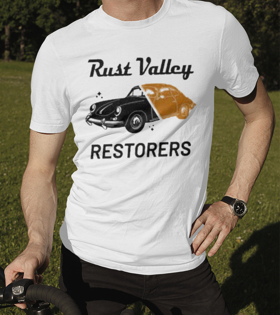 Rust Valley Restorers Classic Car Transformation T-Shirt