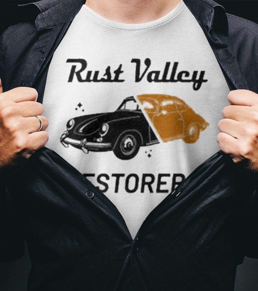 Rust Valley Restorers Classic Car Transformation T-Shirt