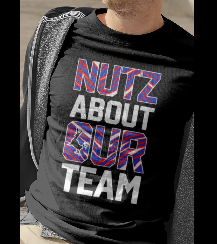 Wingnuts Nutz About Our Team Buffalo Stripes T-Shirt